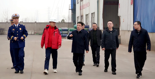 李智勇带队督导安全生产和大气污染防治工作