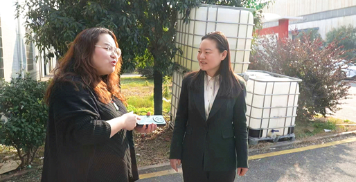 叶春华带队调研大气污染防治工作