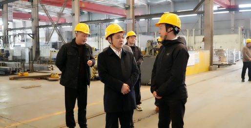 保安全鼓干劲 奋力冲刺“开门红”｜李智勇调研园区企业节后复工复产及安全生产工作